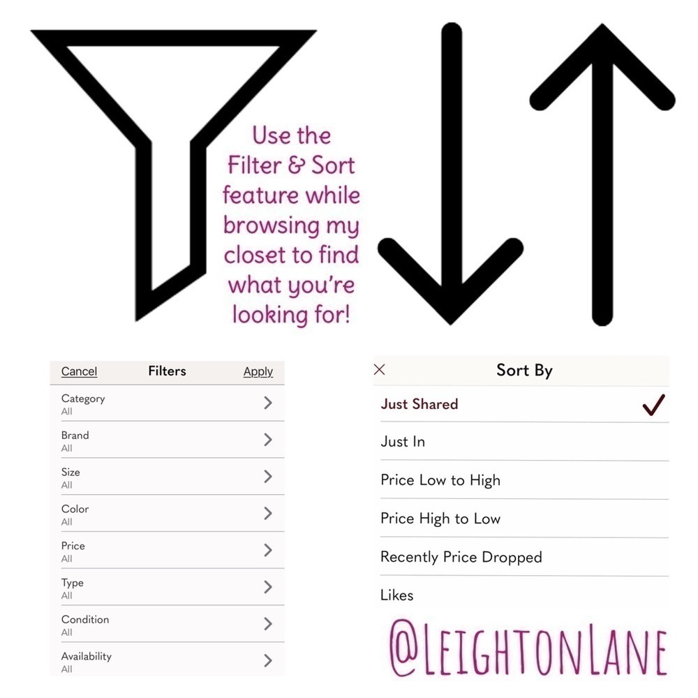 FILTER & SORT!